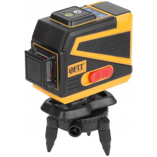 Уровень лазерный самоуспокаивающийся, зеленые лучи, 3 плоскости 360 гр., диапазон 20 м, Li-Ion аккум., 2 уровня яркости, без треноги, платформа для подъема, пульт управления, пластиковый кейс