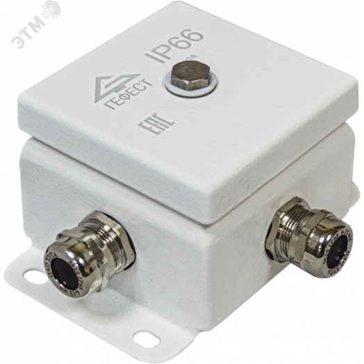 Коробка монтажная огнестойкая КМ-О (8к)-IP66-0808 3 ввода ABC-МР6-12