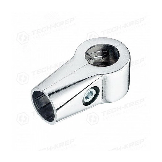 Соединитель 2-х труб Т-образно, хром (1 шт) - пакет Tech-Krep
