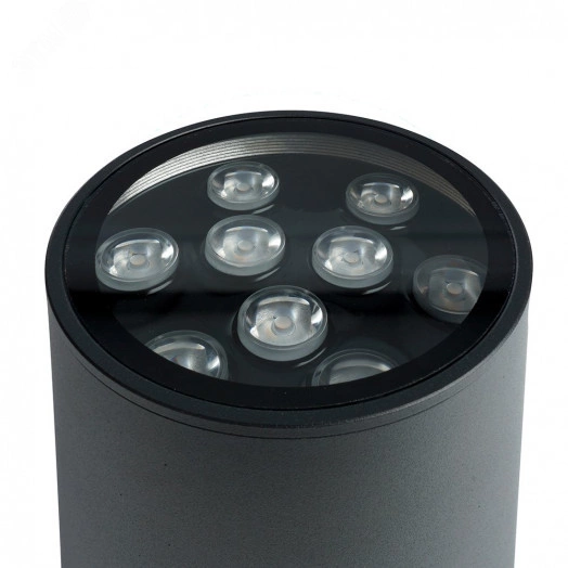 Светильник светодиодный уличный ДБУ-9w 4000К IP54 черный