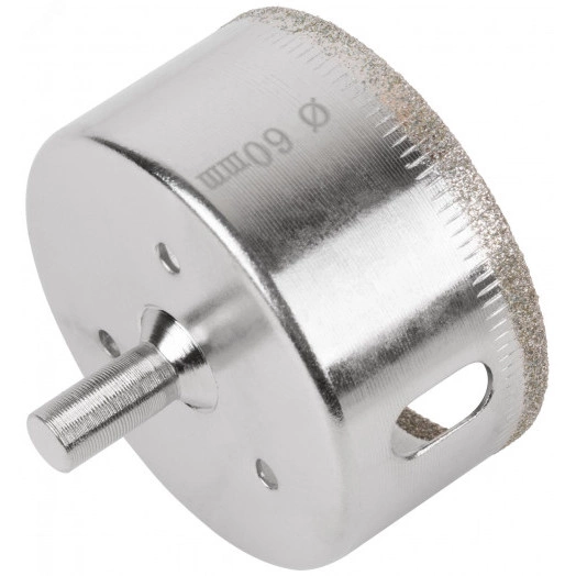 Коронка кольцевая по кафелю и стеклу алмазная 60х50 мм