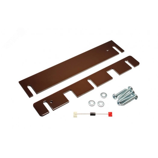 Замок электромагнитный ALM-250FT-24V, усилие удержания якоря 250 кгс, влагозащищенный, коричневый