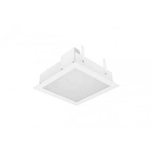 Светильник LED Effect ГРИЛЬЯТО ЭКОНОМ IP40 30Вт 2600лм 4000К IP40 КСС Д встраиваемые, два светильника с общим источником