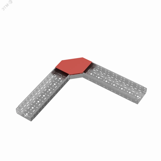 Крышка горизонт. угла 90 гр. 200 мм ПЛЮС