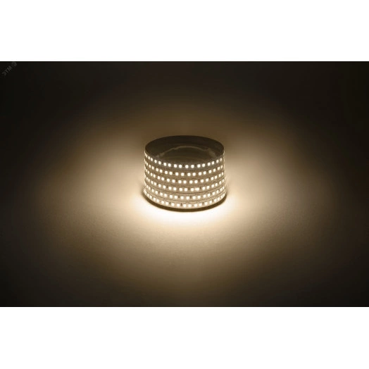 Светодиодная лента LS2835-14,4-180-12-3000K-IP20-1 year-5м теплый белый 5м