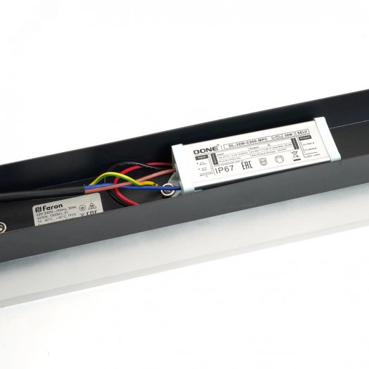 Драйвер 100w 48v встраиваемый белый для трековых светильников Feron