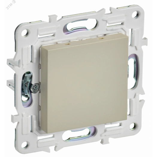 SKANDY Заглушка с суппортом SK-C01B бежевый IEK