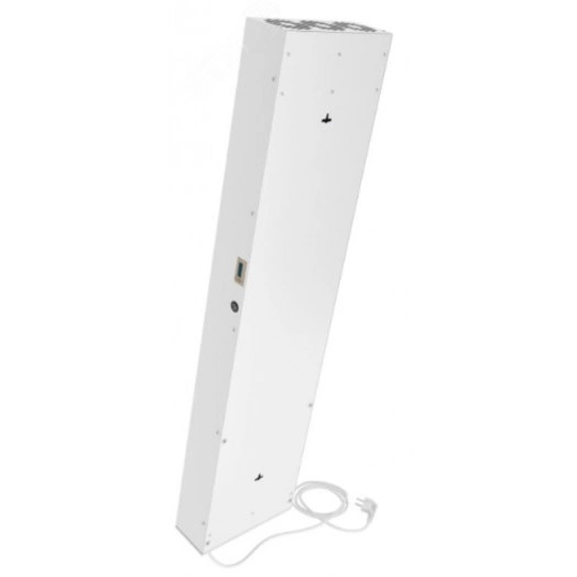 Рециркуляторы АНТИВИРУС ПРОМ 3x30Вт 220м2. Закрытого типа, для напольного размещения, цвет белый лотос, со счетчиком