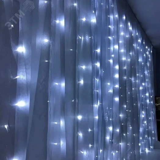 Гирлянда занавес LED 5000К 3х3м IP44