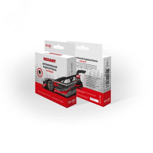 Антенна автомобильная внутрисалонная (радио), активная (модель RX-503),