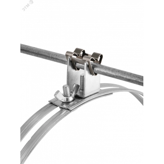 Держатель коньковый регулируемый с металлическим держателем D=240 мм