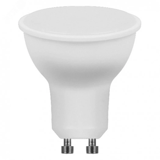 Лампа светодиодная LED 7вт 230в GU10 теплая