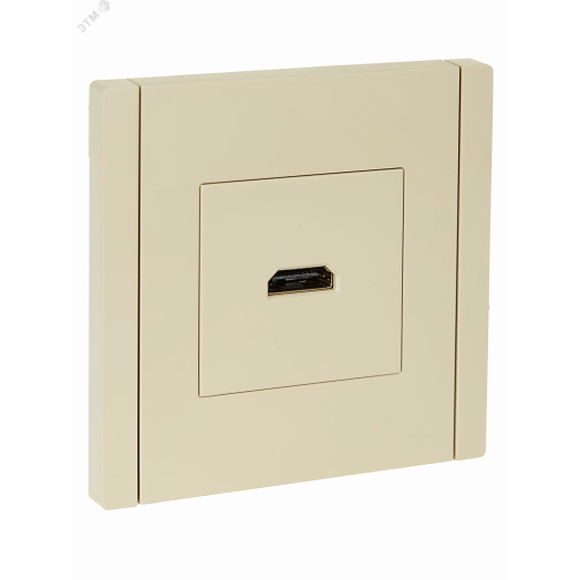 FORTE&PIANO Розетка HDMI FP440 ваниль IEK