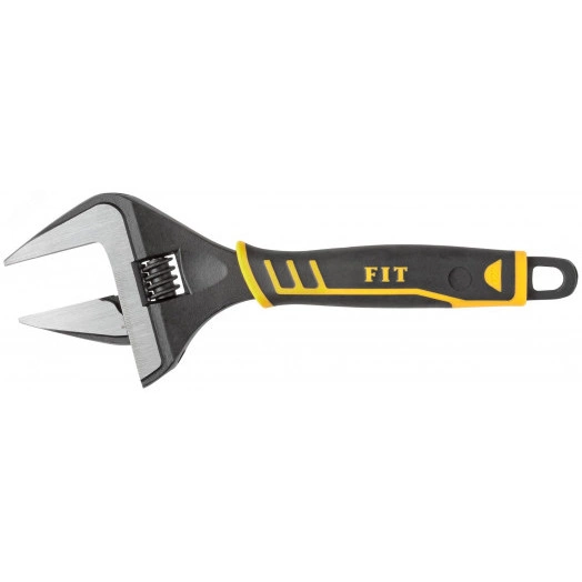 Ключ разводной Стайл, узкие губки, шкала, экстра увеличенный захват, прорезиненная ручка 300 мм, 60 мм