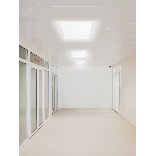 Светильник светодиодный ДВО-36w 6500K 595х595 3600Лм с БАП IP40 JazzWay