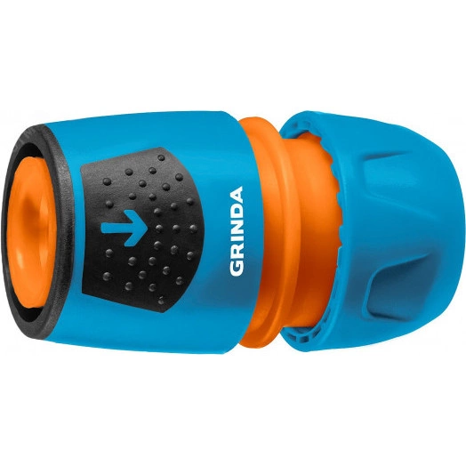 Универсальный соединитель PROLine TU-A для шланга, 1/2''-3/4'', быстросъёмный, с автостопом, пластиковый с TPR