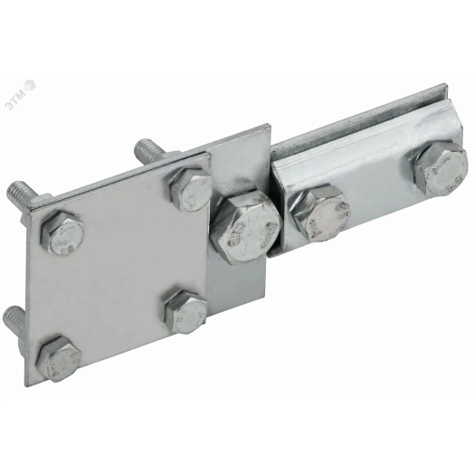 Зажим соединительный контрольный пруток 6-8мм-полоса 30мм оцинкованная сталь IEK