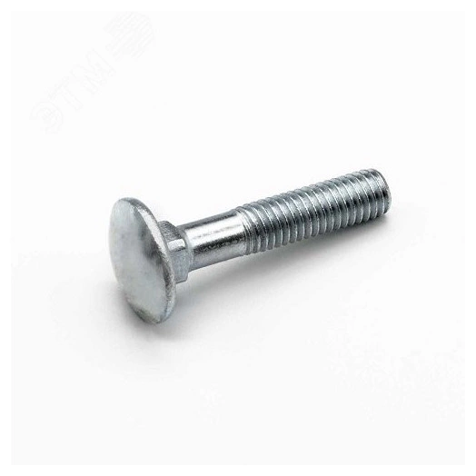 Болт DIN 603-М6х110-4.6-А2К с полукруглой головкойи квадратным подголовком