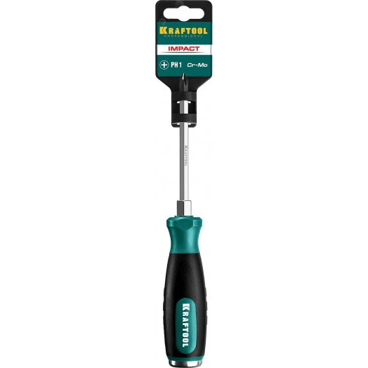 Отвертка ударная PH 1, сквозной стержень Cr-Mo IMPACT