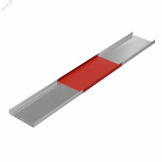 Лоток неперф. 80х600х1,5 L2000 мм Быстрый монтаж ПЛЮС
