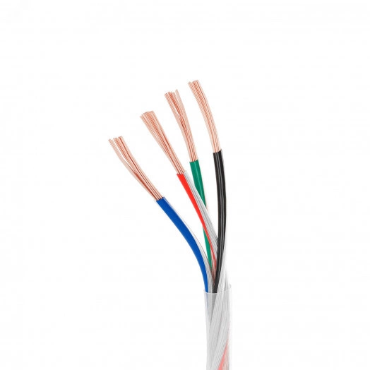 Провод питания ARL-20AWG-CLEAR-4Wire-CU-Double (4x0.75мм) (-)