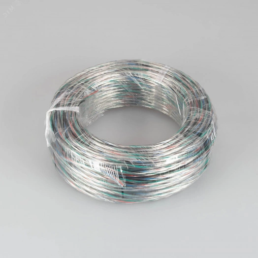 Провод питания ARL-20AWG-CLEAR-4Wire-CU-Double (4x0.75мм) (-)