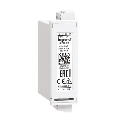 Модуль 4 цифровых входа/2 релейных выхода