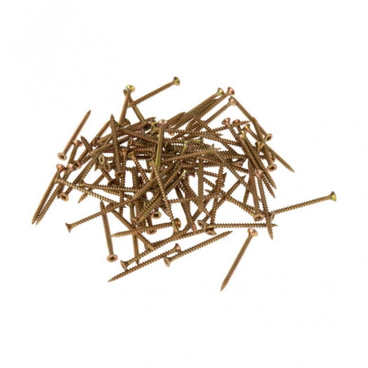 Саморез универсальный 3х40, желтый цинк, пакет (800 шт/уп)