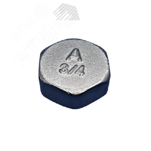 Заглушка ВР 3/4' никелированная, уп