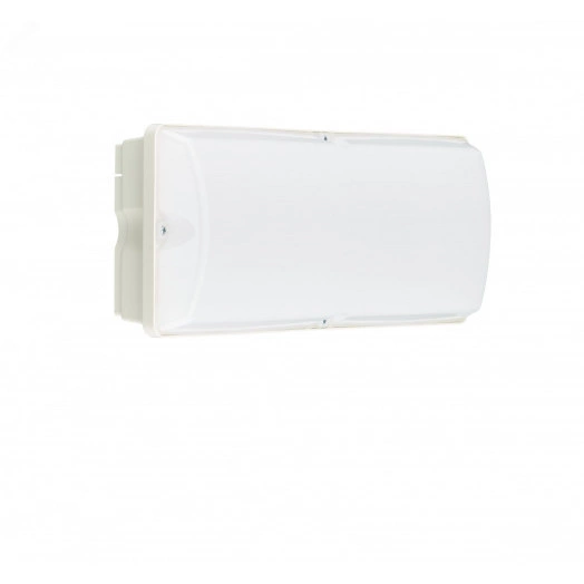 Светильник настенный ДБП 8 Вт 630 Лм 4000K 110 грд 220-240 В IP65 374х82х150 мм для ЖКХ Настенный квадратный светильник Ledinaire