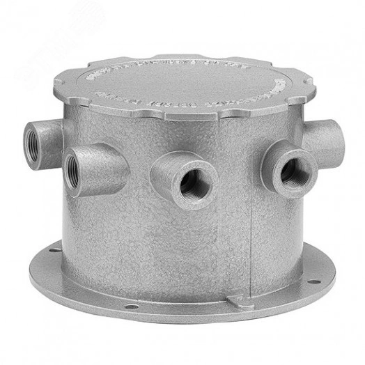 Коробка коммутационная взрывозащищенная           ККВ-07е-Ex-А-Р 2-СО(корпус серый),без кабельных   вводов