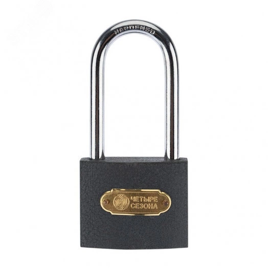 Замок навесной серия "Чугун" 60 мм длинная дужка