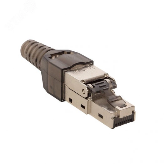 Коннектор TERACOM PRO полевой заделки RJ-45 (8P8C) экран. STP для каб. Cat.6A