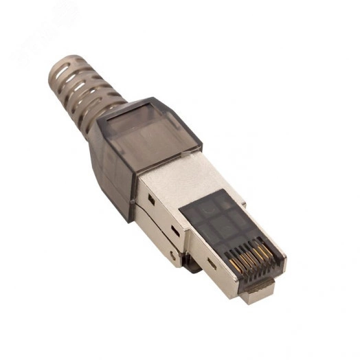 Коннектор TERACOM PRO полевой заделки RJ-45 (8P8C) экран. STP для каб. Cat.6A