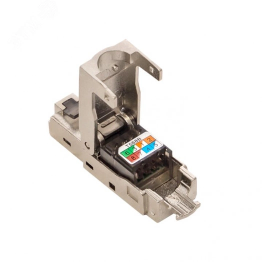 Коннектор TERACOM PRO полевой заделки RJ-45 (8P8C) экран. STP для каб. Cat.6A