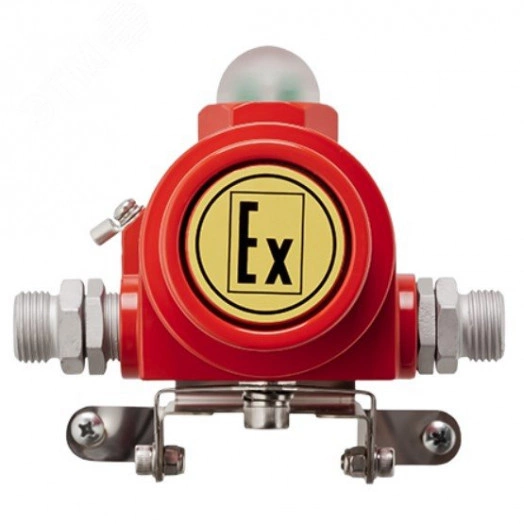 Оповещатель взрывозащищенный свето-звуковой       ВС-07е-Ex-ЗИ-З1/Ж2-24VDC , без кабельных вводов