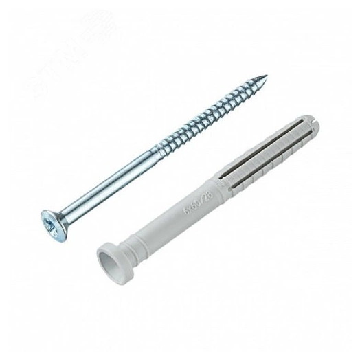 Дюбель-гвоздь YZ цилиндр. манжета нейлон 6x60 (100 шт)- пакет Tecfi