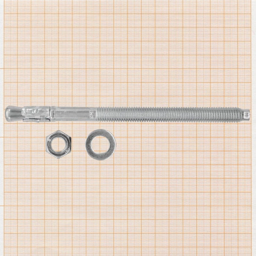 Анкер клиновой MULTI PRO оцинкованный 12х180 мм (2 шт.)