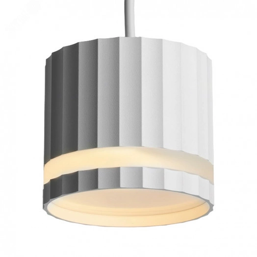 Светильник ДСО GX53 без лампы на подвесе белый