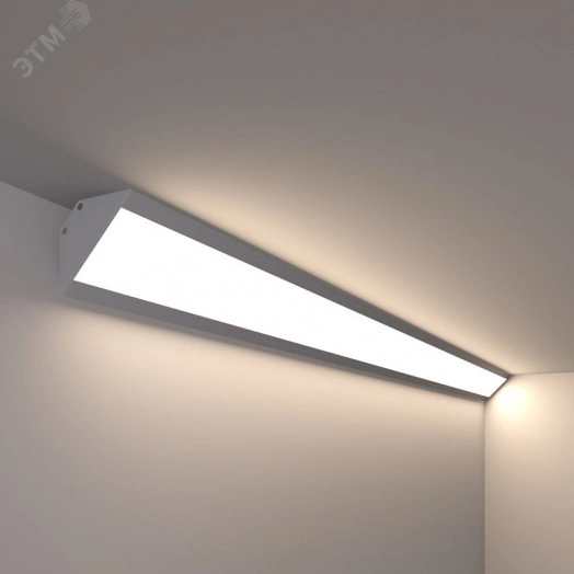 Светильник светодиодный RVE-PLS6423-980-Y (Линейный 980x64x23мм 27Вт накладной 4000K Серый 9006)