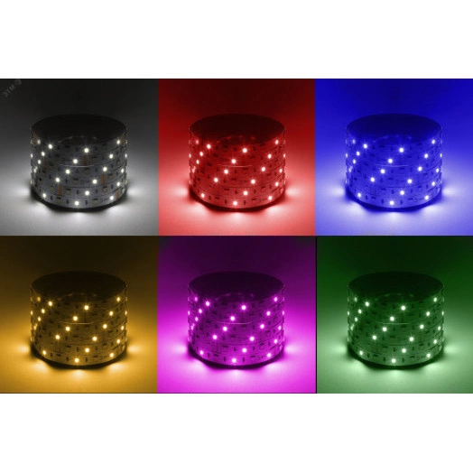 Светодиодная лента LS5050-14,4-60-12-RGB+W(6500)-IP20-1 year-5м RGB+холодный белый 5м
