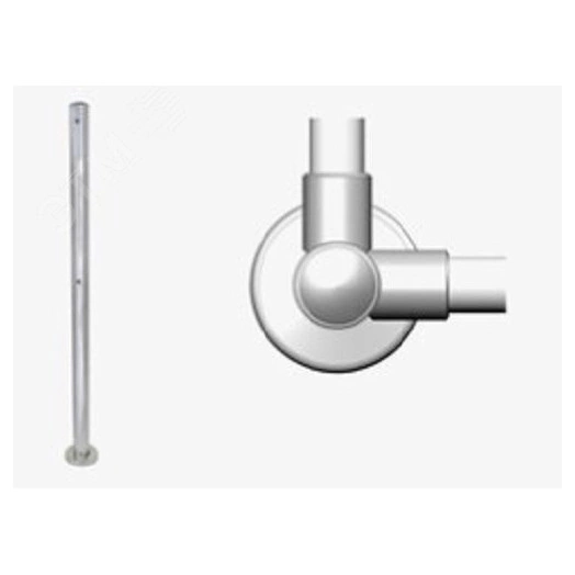 Стойка вертикальная СВУ-1Н, нержавеющая сталь