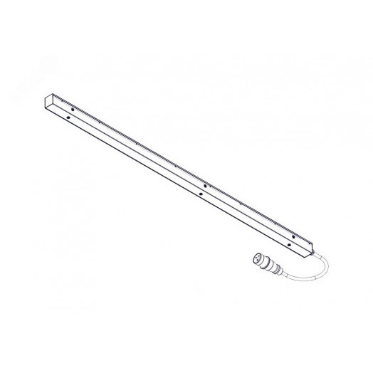 Блок распределения питания Uniprom. управляемый. 0U. 400В. 3Ф. 32A. 18xC13 12xC19. 3м кабель. IEC309