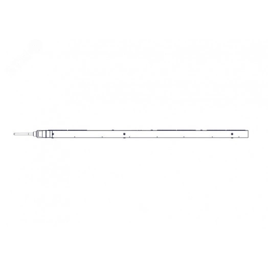 Блок распределения питания Uniprom. управляемый. 0U. 400В. 3Ф. 32A. 18xC13 12xC19. 3м кабель. IEC309