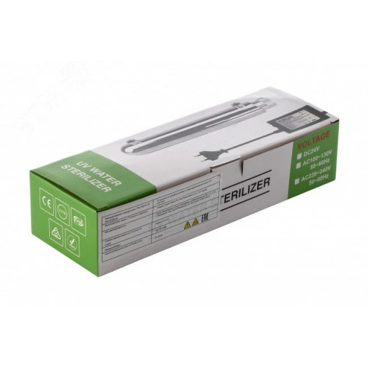 Установки обработки воды ультрафиолетом SST5 - 6w (лампа Philips)