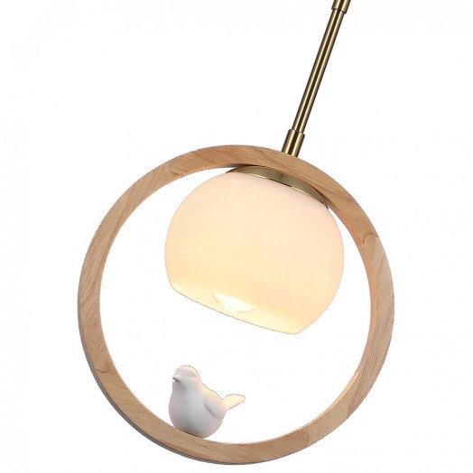 Светильник Подвесной Arte lamp CAPRICE A4182SP-1BR 1*E27 Металл Белый
