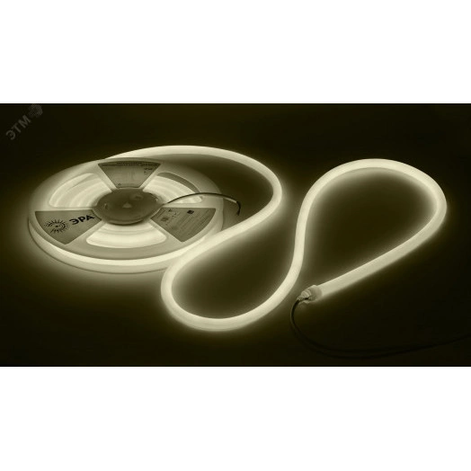 Лента светодиодная термостойкая для бани LS2835-9,6-120-24-3000K-IP68-3 year-5m (теплый бел.) ЭРА