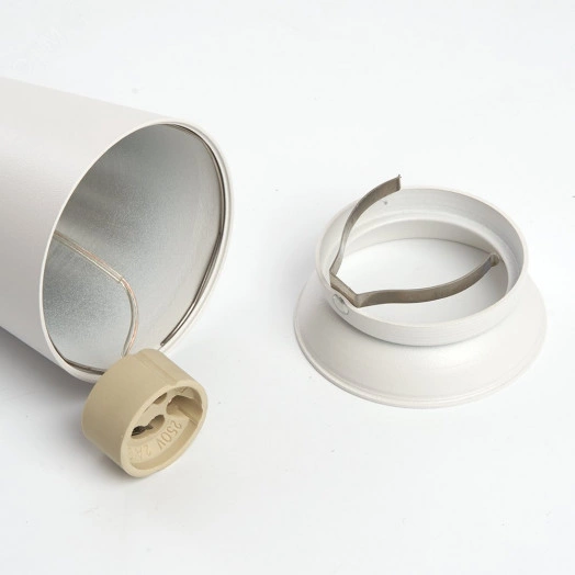 Светильник ДСО GU10 без лампы на подвесе белый