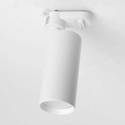 Светильник трековый на шинопровод ДПО GU10 без лампы белый