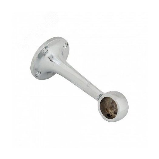 Крепление трубы к стене торцевое усиленное. хром (1 шт) - пакет Tech-Krep